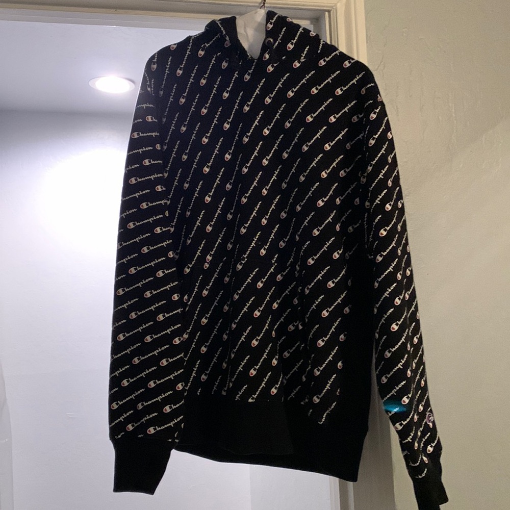 Champion pull-over hooded sweatshirt